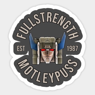 Fullstrength Motleypuss Sticker